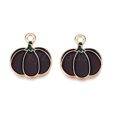 Thanksgiving Day Theme Alloy Enamel Pendants ENAM-T020-35L-1