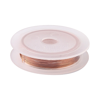 Round Copper Wire for Jewelry Making CWIR-WH0001-0.3mm-02-1-1