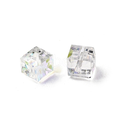 Electroplated Glass Beads EGLA-G040-01A-AB01-1