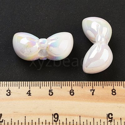 UV Plating Acrylic European Beads OACR-S142-04C-1