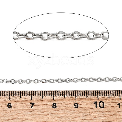 Tarnish Resistant 304 Stainless Steel Cable Chains CHS-Q001-07-100m-1
