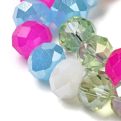 Glass Beads Strands EGLA-A034-M8mm-29-1