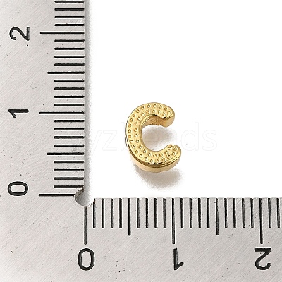 Rack Plating Brass Micro Pave Clear Cubic Zirconia Beads KK-G500-30G-C-1