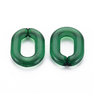 Transparent Acrylic Linking Rings MACR-S373-19-B07-1