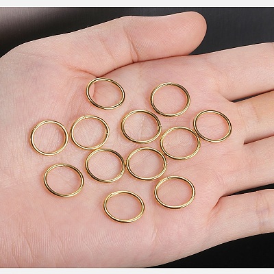 316L Surgical Stainless Steel Hoop Cartilage Earrings WGB51CA-60-1