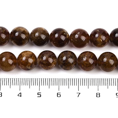 Natural Garnet Beads Strands G-U026-A10-10mm-1