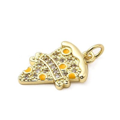 Rack Plating Brass Pendants KK-A268-25G-1