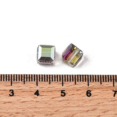 Electroplated Glass Beads EGLA-G040-01A-HP05-1