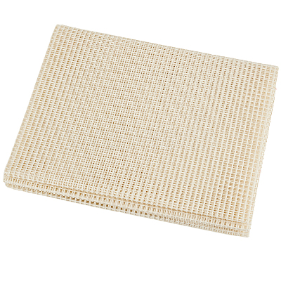 3.75CT Polyester Cotton Cross Stitch Fabric DIY-WH0588-32B-1