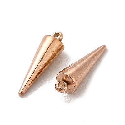 Ion Plating(IP) 201 Stainless Steel Pendants STAS-F290-01RG-1