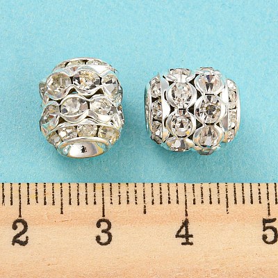 Brass Rhinestone Beads RB-F035-03S-1