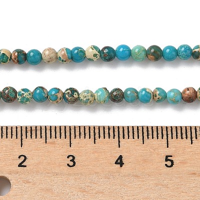 Dyed Natural Regalite/Imperial Jasper/Sea Sediment Jasper Beads Strands G-B124-C05-02-1