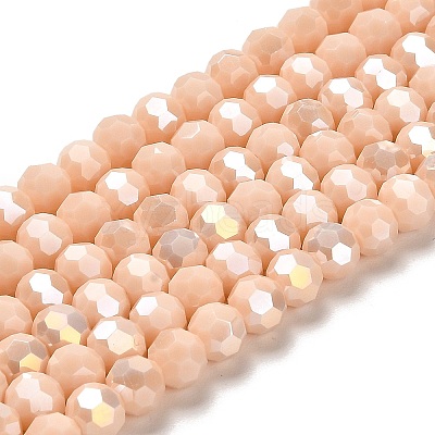 Opaque Glass Beads Stands EGLA-A035-P6mm-B05-1