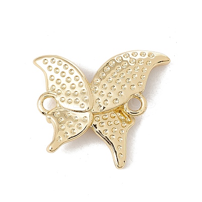 Brass Enamel Connector Charms KK-G415-29G-03-1