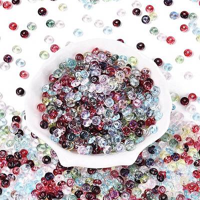 Transparent Colours Glass Seed Beads SEED-Q042-01A-A14-1