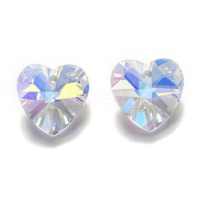 Romantic Valentines Ideas Glass Charms G030V18mm-46-1