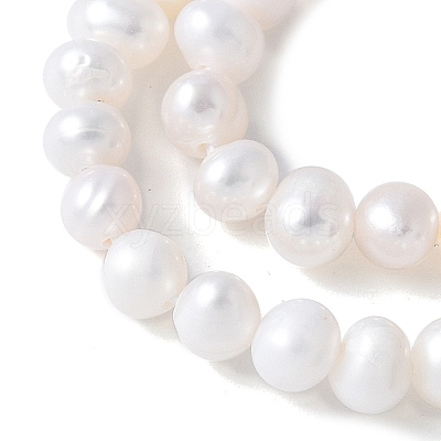 Natural Cultured Freshwater Pearl Beads Strands PEAR-I007-07N-04A-1