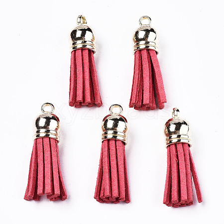 Faux Suede Tassel Pendant Decorations X-FIND-R095-023LG-1