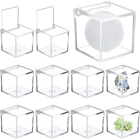 Transparent Plastic Gift Boxes CON-WH0003-14-1