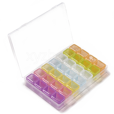 Rectangle Plastic Organizer Storage Boxes PW-WG7E300-02-1