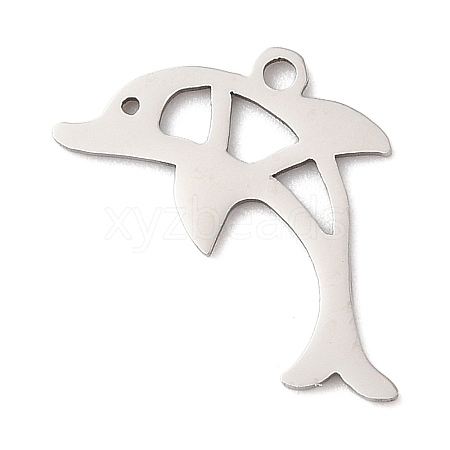 201 Stainless Steel Pendants STAS-Q341-16P-1