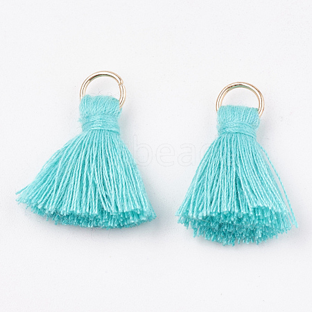 Polycotton(Polyester Cotton) Tassel Pendant Decorations FIND-S280-08-1