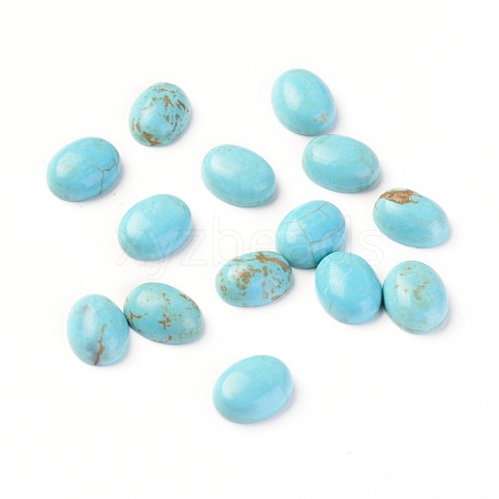 Natural Magnesite Cabochons TURQ-L031-038A-01-1