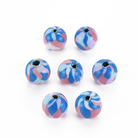 Handmade Polymer Clay Beads CLAY-N008-054A-06-1