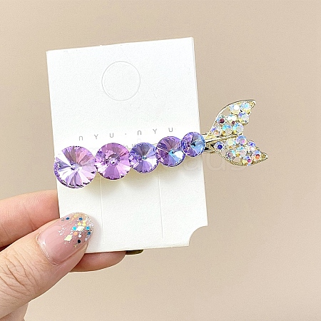 Alloy Alligator Hair Clips for Women Girls PW-WG2C31E-01-1