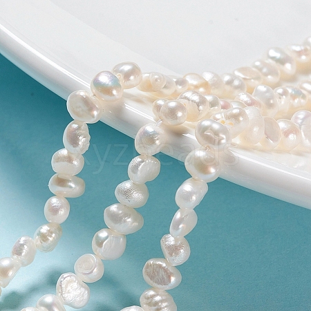 Natural Cultured Freshwater Pearl Beads Strands PEAR-I004-08B-1