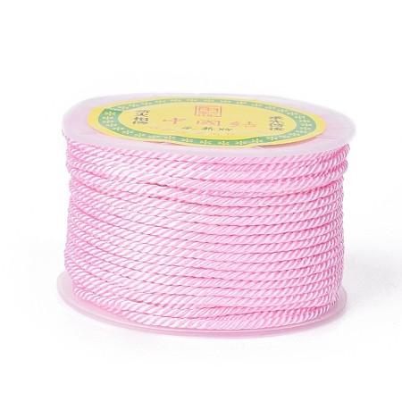 Polyester Milan Cord for DIY Jewelry Craft Making OCOR-F011-D02-1