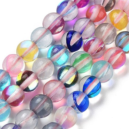 Transparent Glass Beads GLAA-B022-6mm-11-1