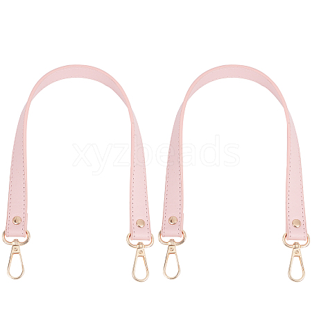 Imitation Leather Bag Handles PURS-WH0005-10G-03-1