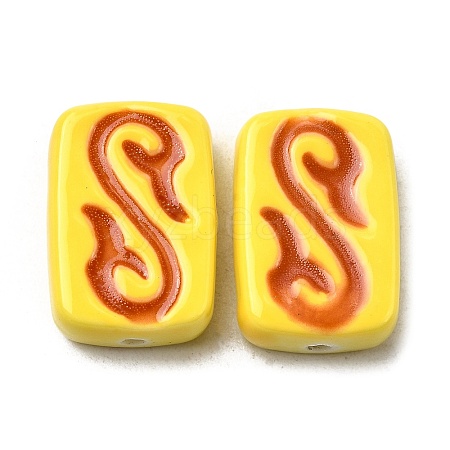 Handmade Porcelain Beads PORC-K010-02A-1