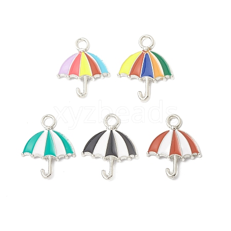 Alloy Enamel Pendants ENAM-G212-13P-1