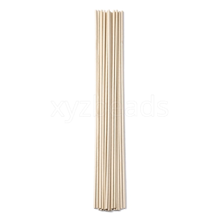 Round Wooden Sticks WOOD-WH0024-98A-1