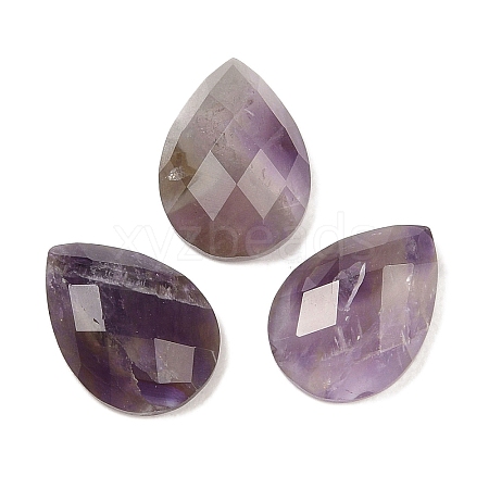 Natural Amethyst Cabochons G-C146-04S-1