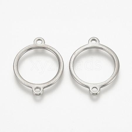 Tarnish Resistant 201 Stainless Steel Links connectors STAS-S076-16-1