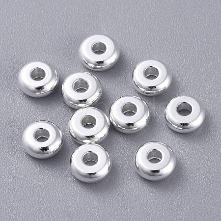 201 Stainless Steel Spacer Beads STAS-K210-44A-S-1