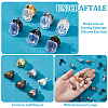 Unicraftale 36Pcs 6 Colors Brass Clip-on Earring Findings KK-UN0001-23-4