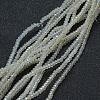 Electroplate Glass Beads Strands EGLA-J144-PL-C10-1