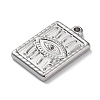 Tarnish Resistant 304 Stainless Steel Pendant Rhinestone Settings STAS-M323-56P-2