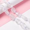 Natural Quartz Crystal Beads Strands G-B024-16-2