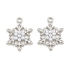 Alloy & ABS Plastic Pearl Pendants PL-CBAF039-01P-1