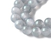 Natural Selenite Beads Strands G-C142-01B-13-3
