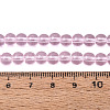Transparent Glass Beads Strands GLAA-T032-T6mm-24-2