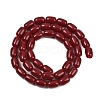 Opaque Glass Beads Strands GLAA-Z015-02G-2