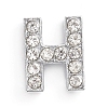 Alloy Slide Charms ALRI-WH0005-09H-P-1