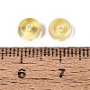 Baking Paint Electroplate Transparent Glass Beads EGLA-Q141-01A-A12-3