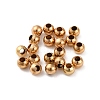 Tibetan Style Brass Spacer Beads KK-WH0063-09LG-1